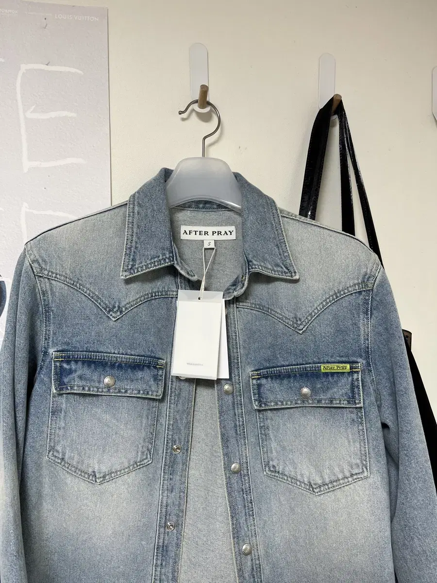 New) Afterpray 24FW Western Denim Jacket