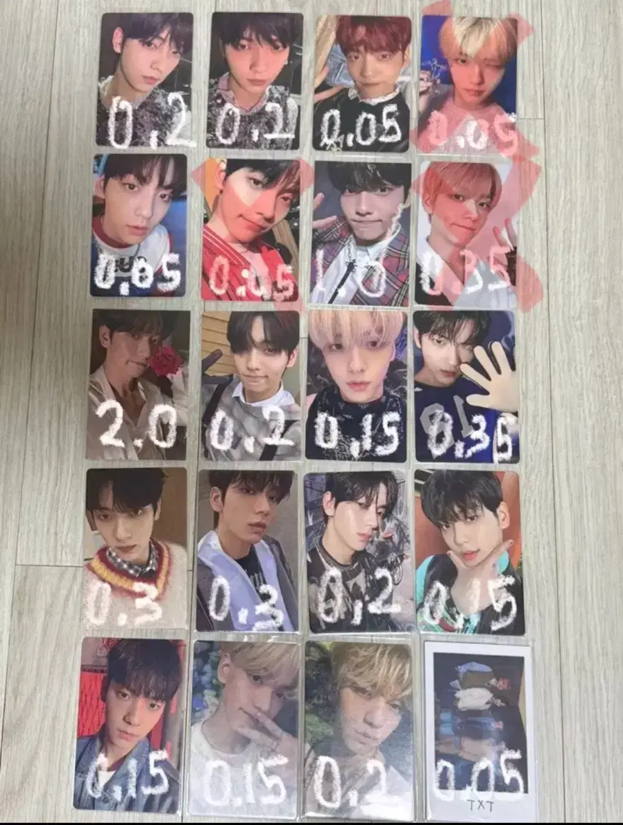 txt choi soobin photocard in bulk