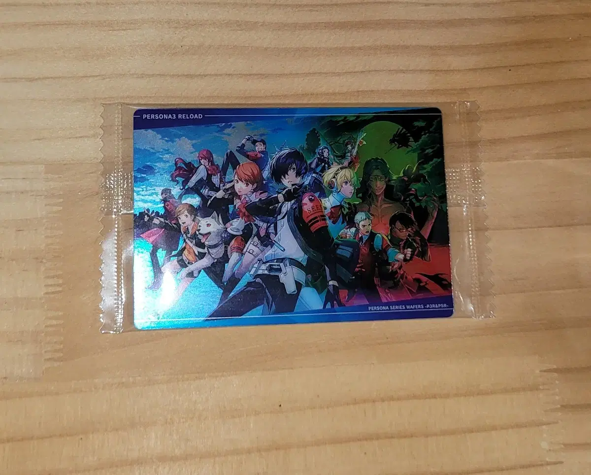 Persona 3 Reloaded Wehas Rare Organization sealed Photocard