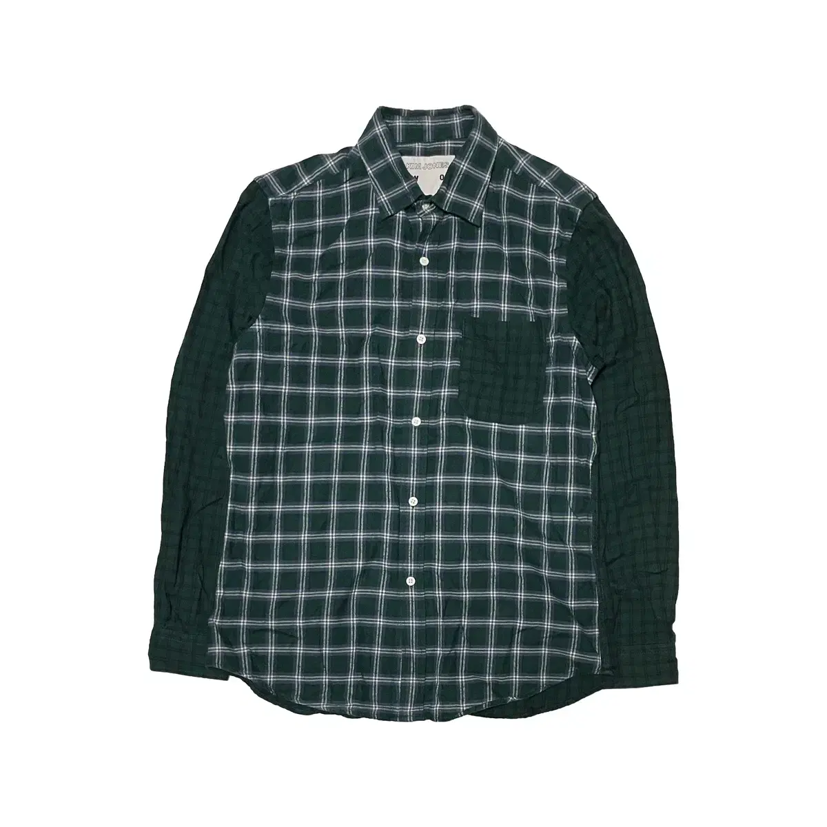 GU X Kim Jones Flannel Check Shirt