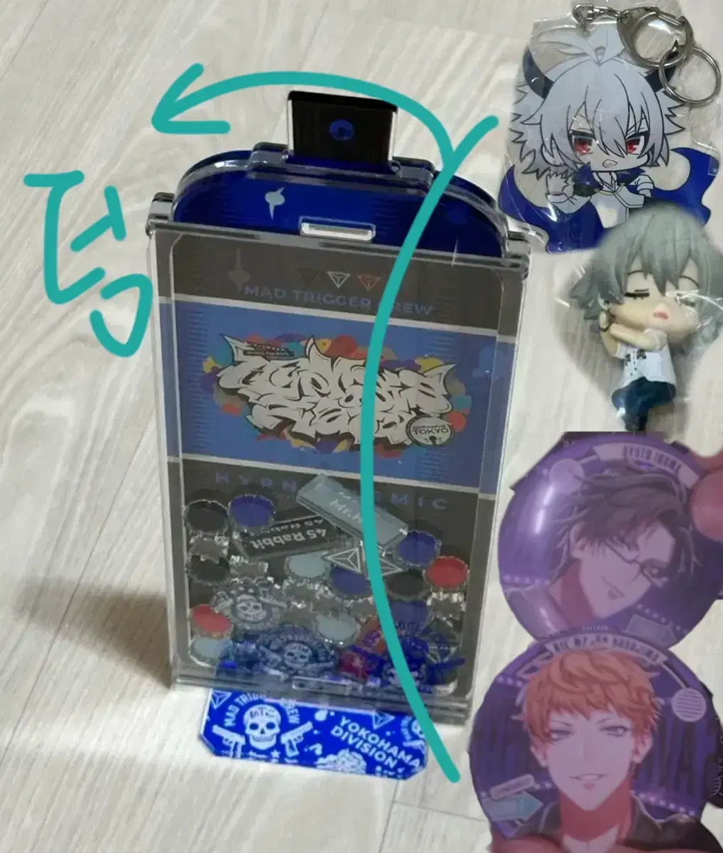 [Zuu zuur Zeit] MTC Custom + bonus Samatoki Siyasuya, keyring