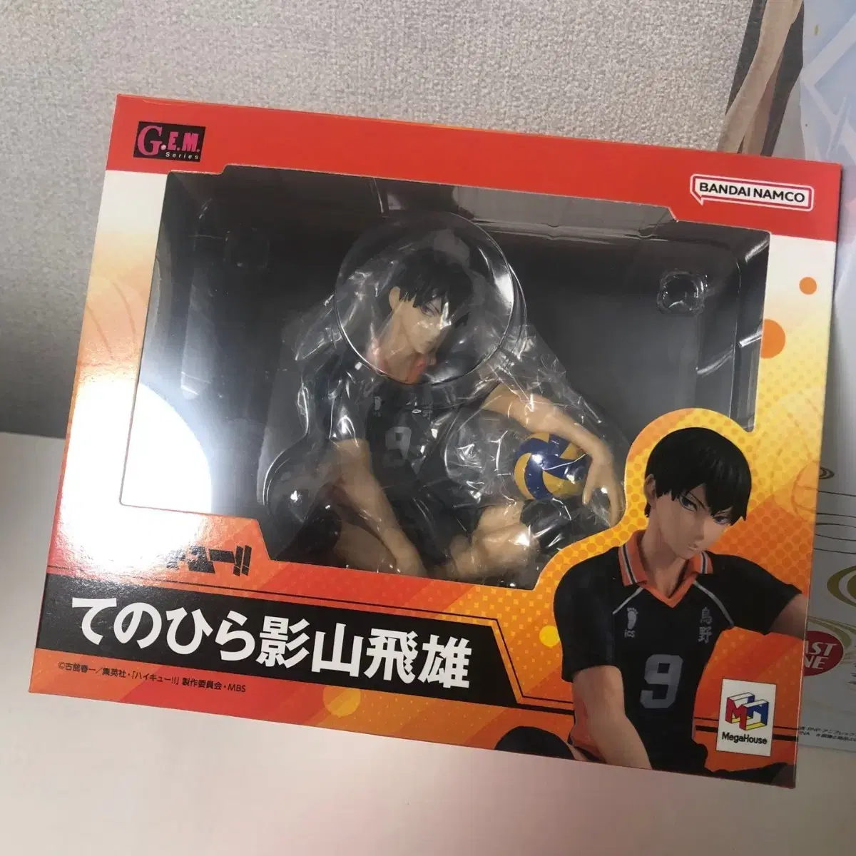 [FanWan] haikyuu kageyama tobio tenohira gempalmfigures megahouse