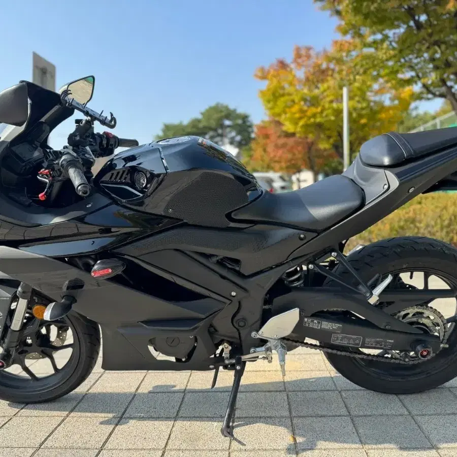 야마하 yzf r3 20년 블박 gps 머플러튜닝 판매합니다