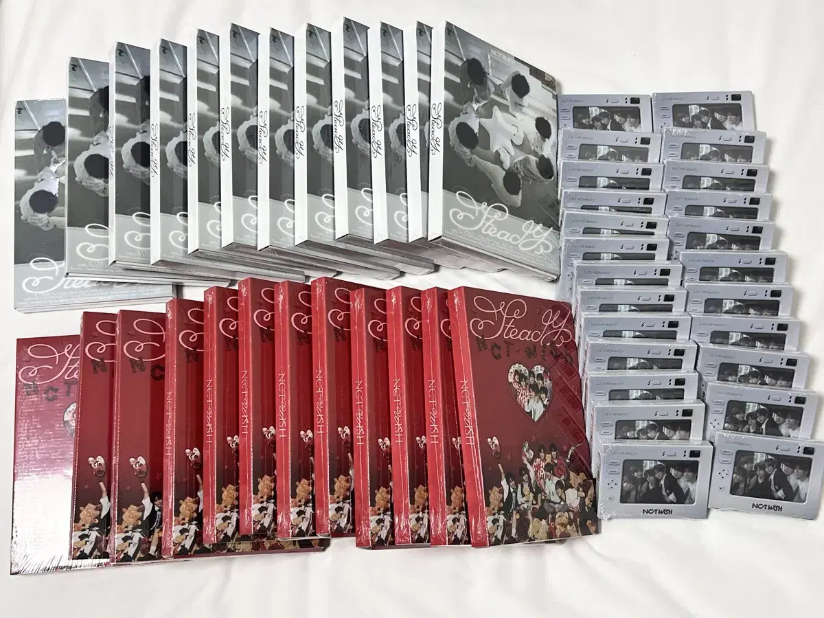 Spot NCT Wish Steady photobook sealed wts sell Red White Version NCT