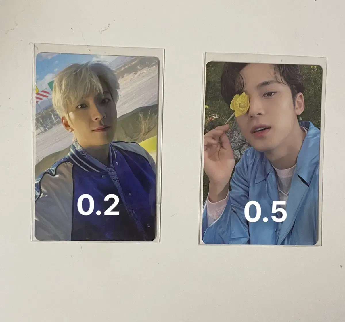 Seventeen photocard wonwoo mingyu Sell