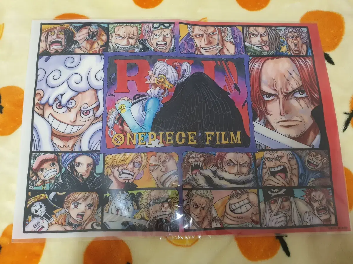 ONEPIECE Film Red Shanks Luffy Uta A3 poster official goods wts Sells