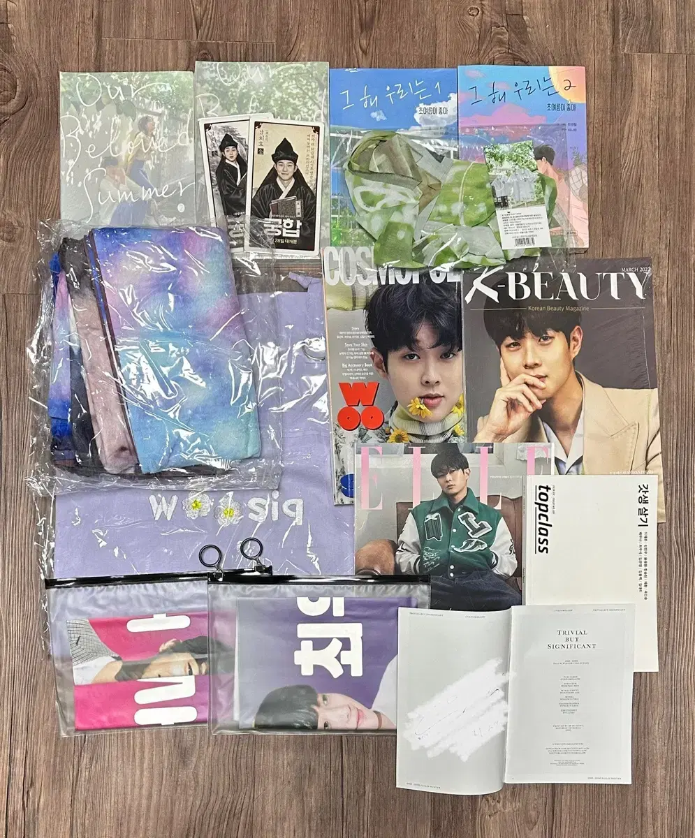 택포)Choi Wooshik Goods bulk wts(K-beauty,That year we,scenic skin,L,늘품)