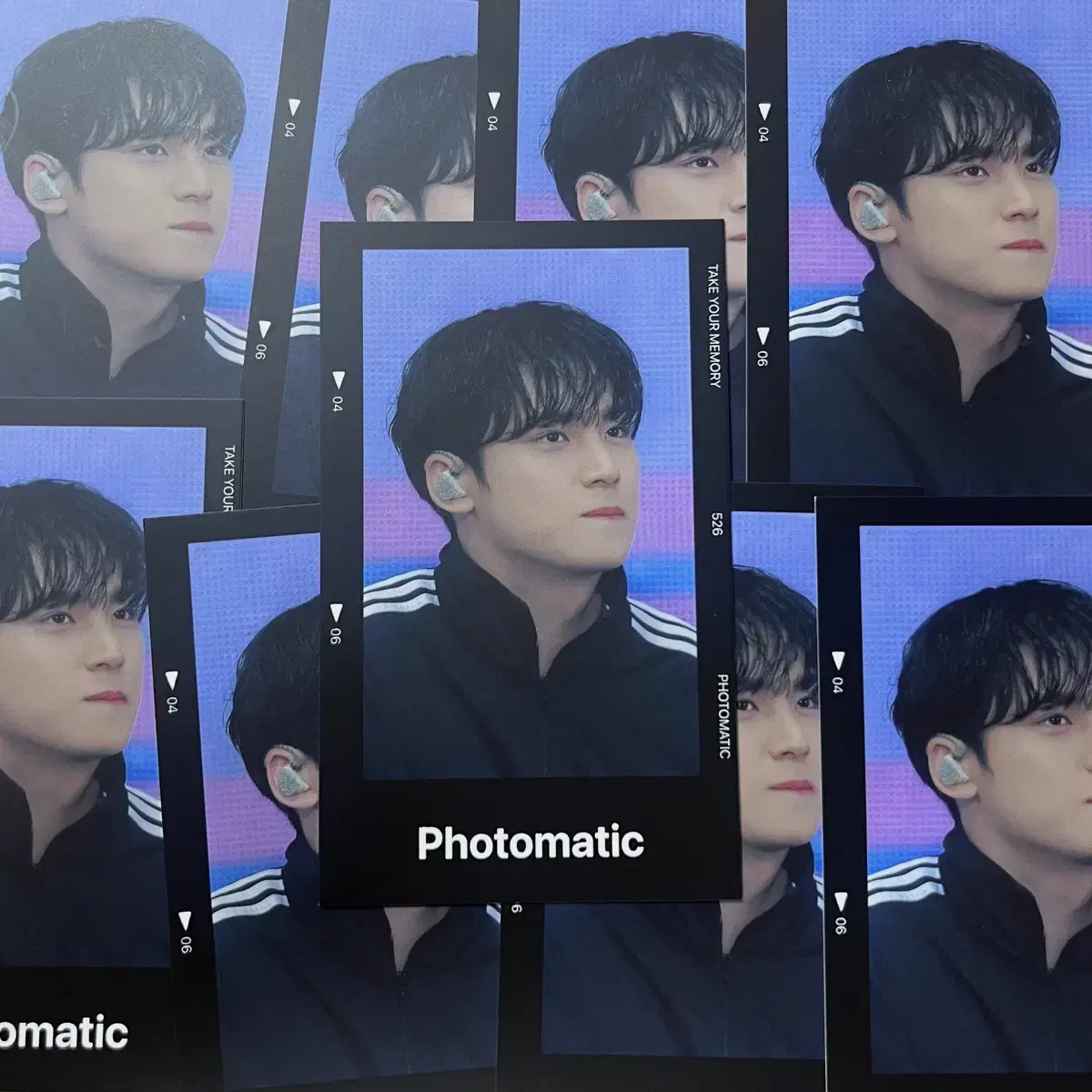 Seventeen unofficial goods mingyu Photomatic