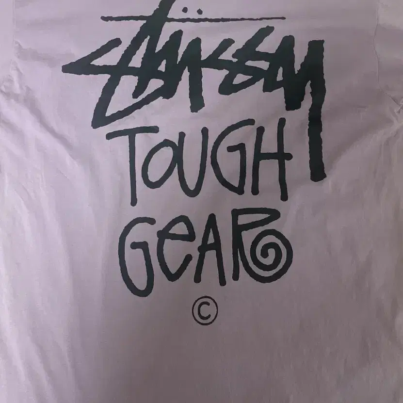 스투시 터프 기어 티셔츠 모브 stussy