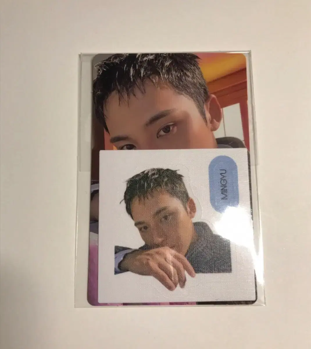 Seventeen the Best album weverse pre-order benefit mingyu photocard wts 띠부씰