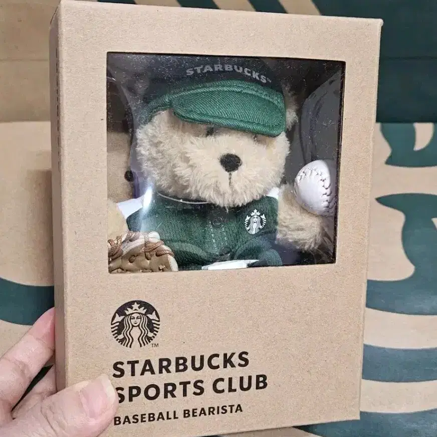 ☆人気☆【STARBUCKS】☆Baseball Bearista Keycha.in☆ STARBUCKS | 스타벅스 [Sealed] Starbucks Sports Club 1