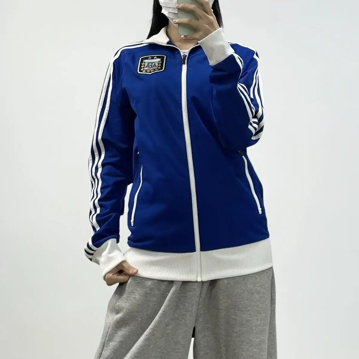 Adidas Argentina Tracktop Jersey Bloo