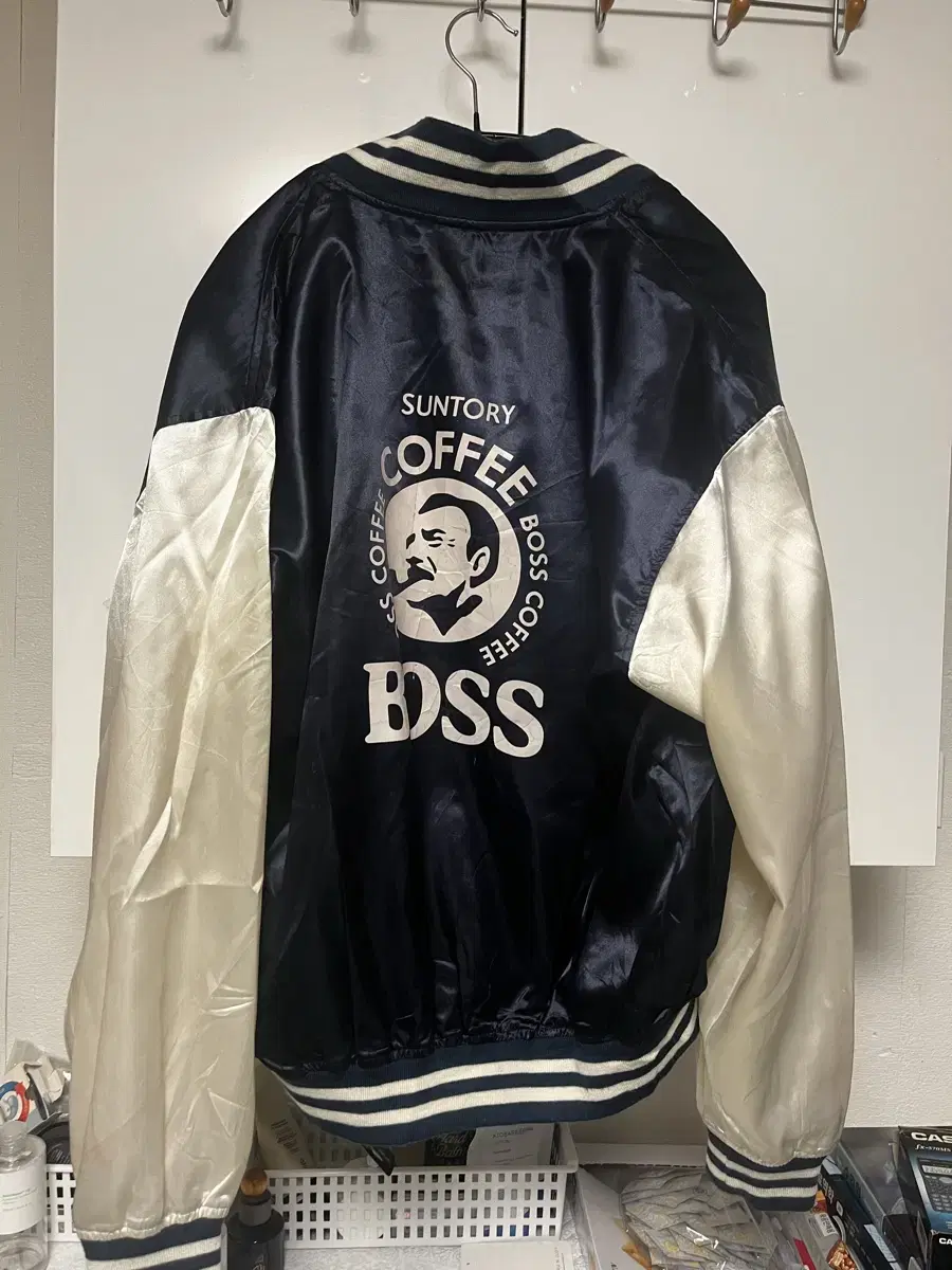 Vintage Suntory Boss Coffee Varsity XL