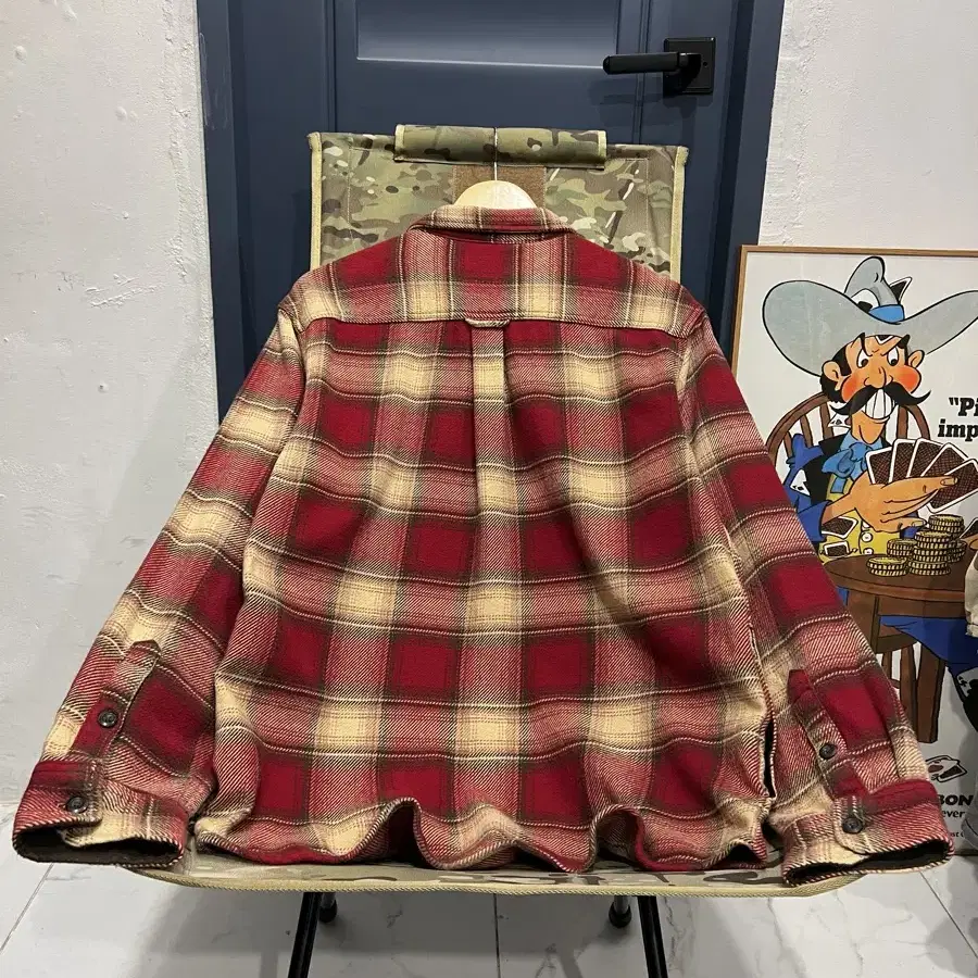 ORVIS HEAVY COTTON FLANNEL 플라넬체크셔츠