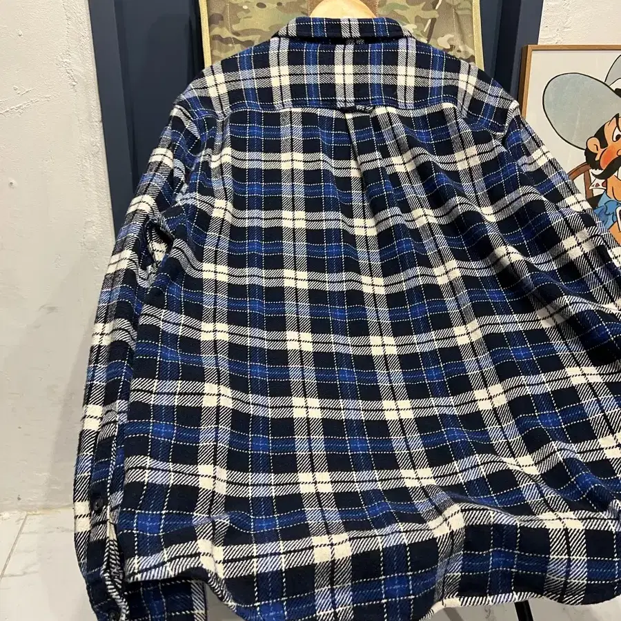 ORVIS HEAVY COTTON FLANNEL 플라넬체크셔츠