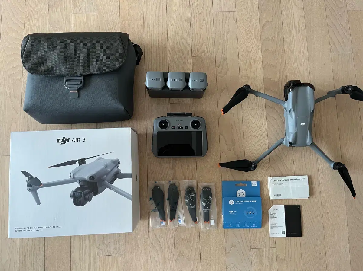 DJI air3 플라이 모어 콤보 드론