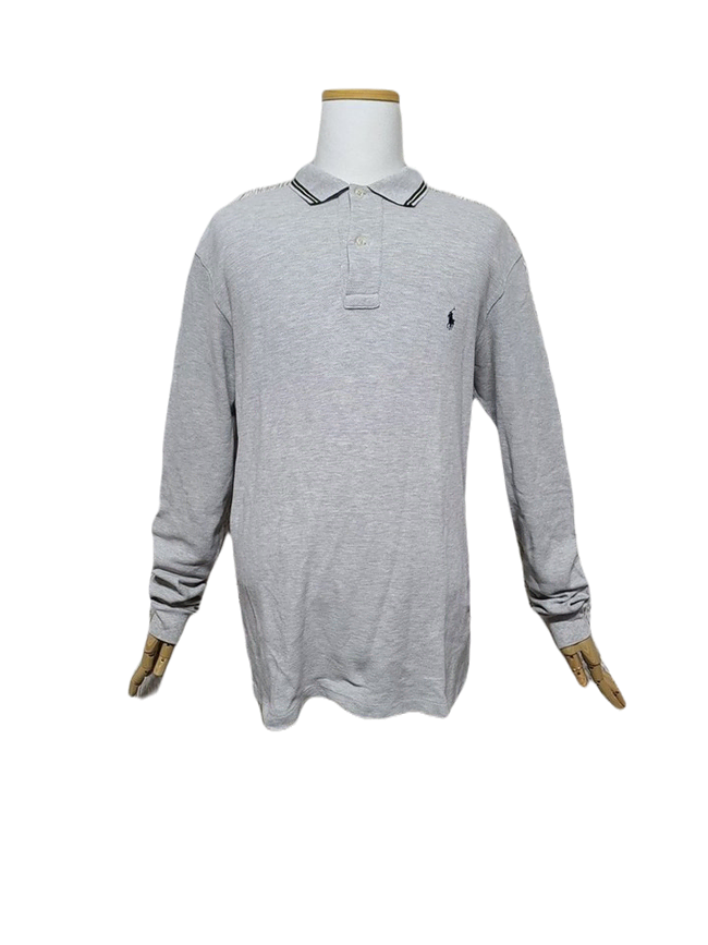 Polo Ralph Lauren cignature Men's Kara Neck Long Sleeve T-Shirt100