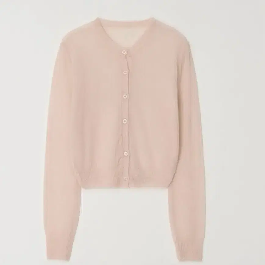 르베인 Slow Mohair Cardigan(Baby Pink)(택0)