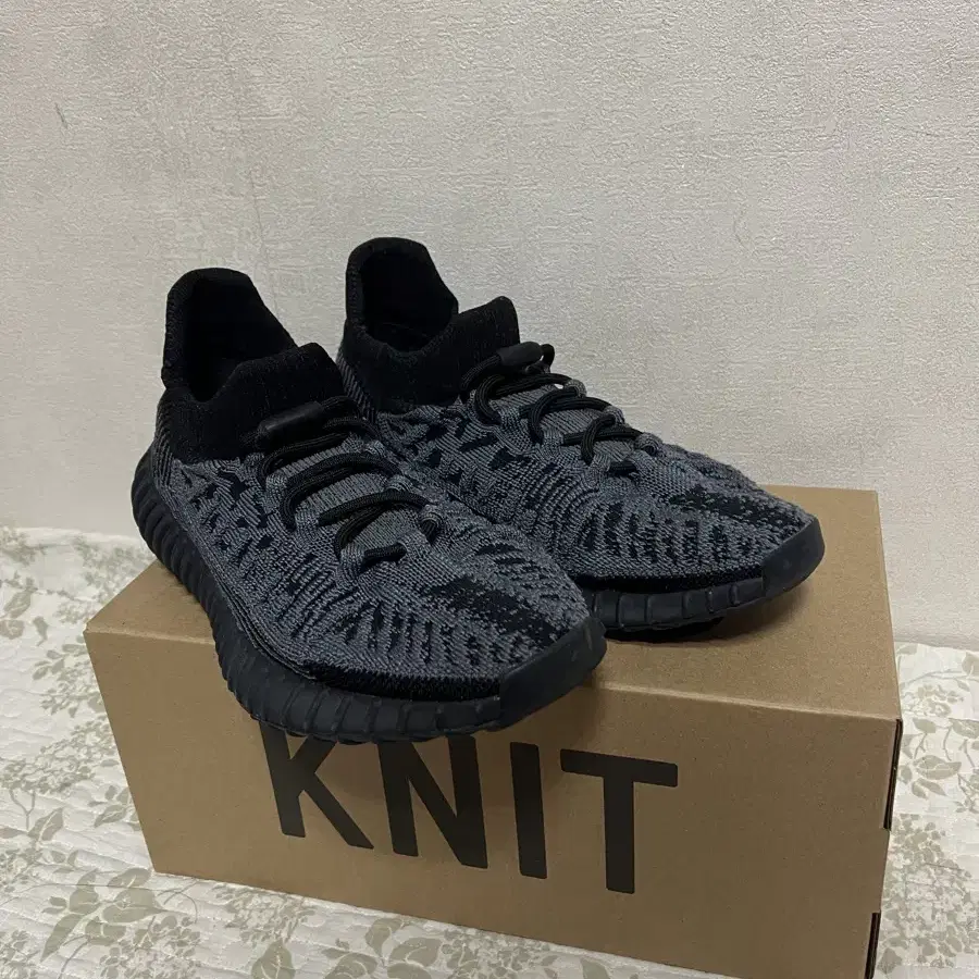 아디다스 yeezy 350 이지컴팩트 슬레이트 오닉스 260