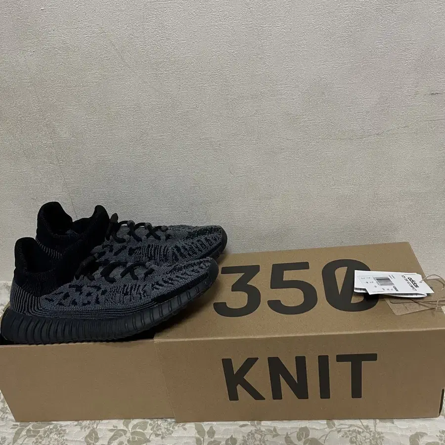 아디다스 yeezy 350 이지컴팩트 슬레이트 오닉스 260