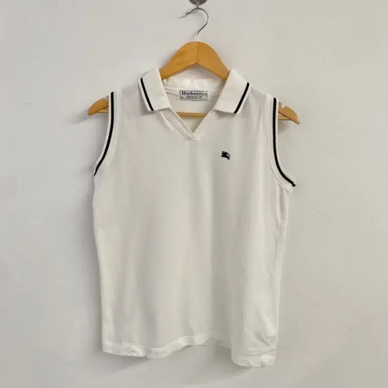 [M] Burberry Pique Vest White