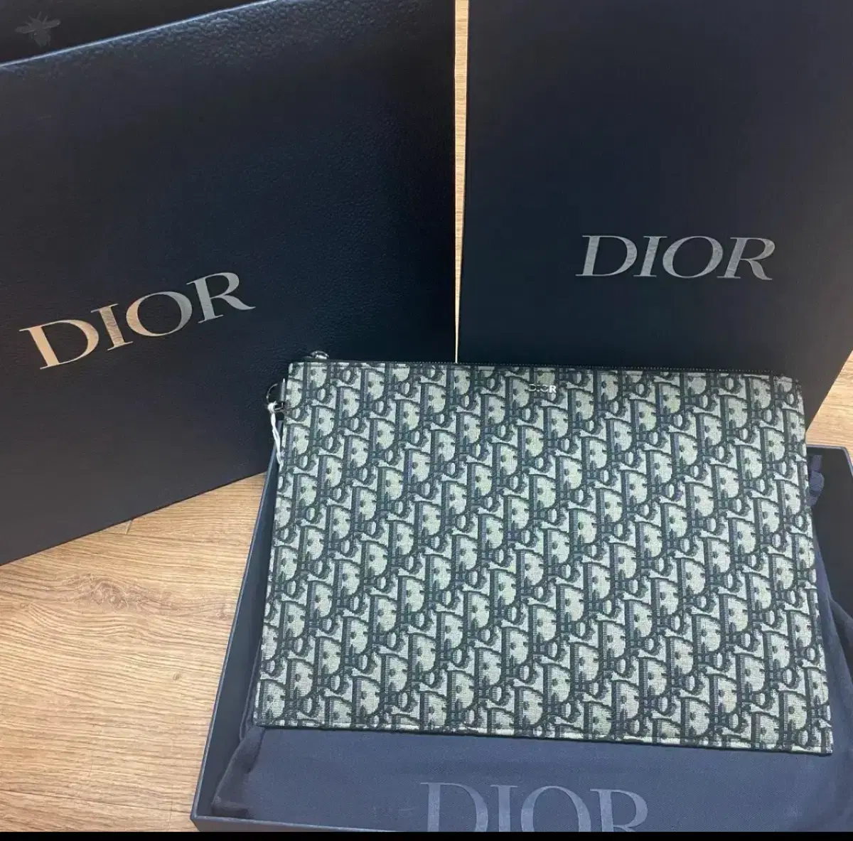 디올(DIOR) A4,a4오블리크 파우치 클러치백