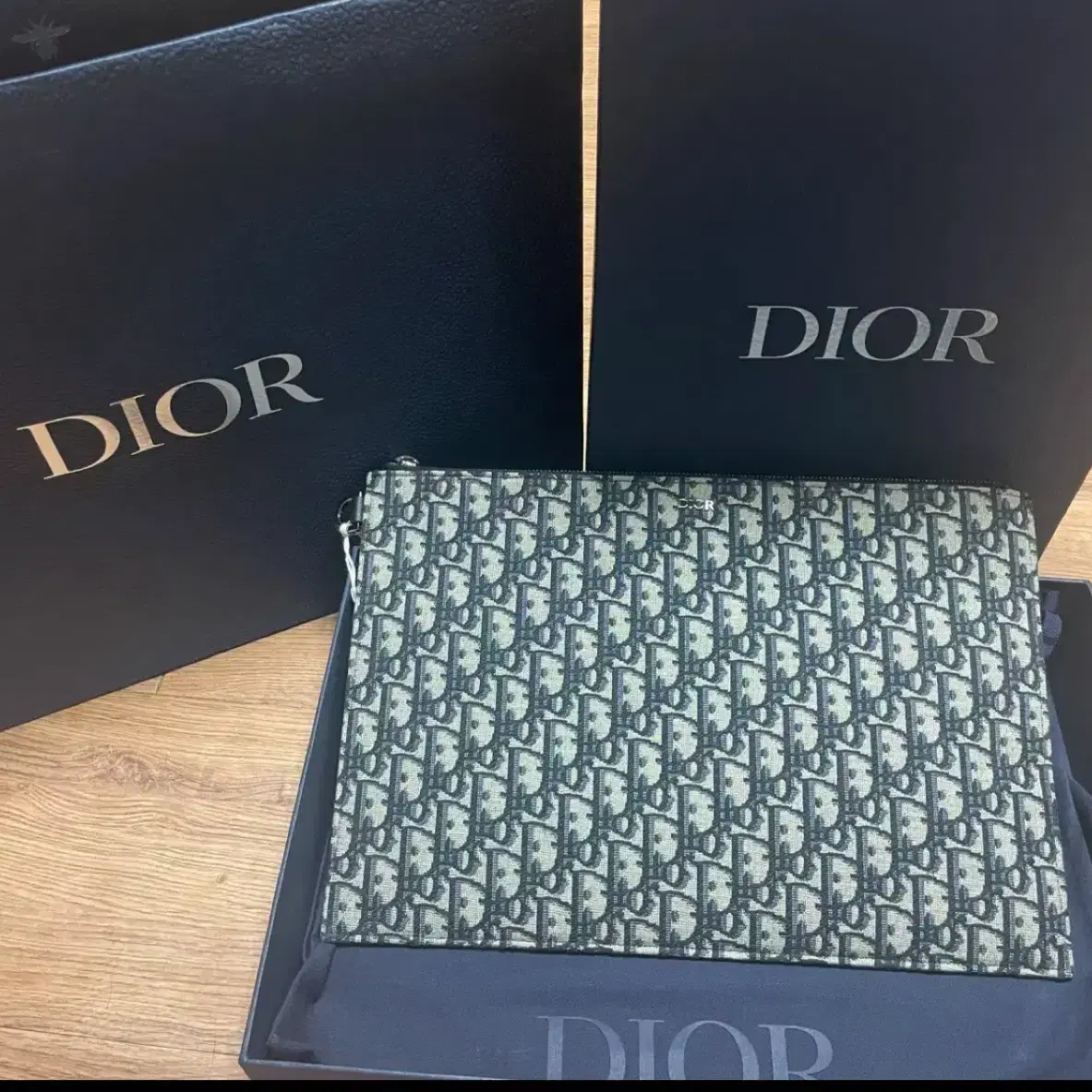 디올(DIOR) A4,a4오블리크 파우치 클러치백