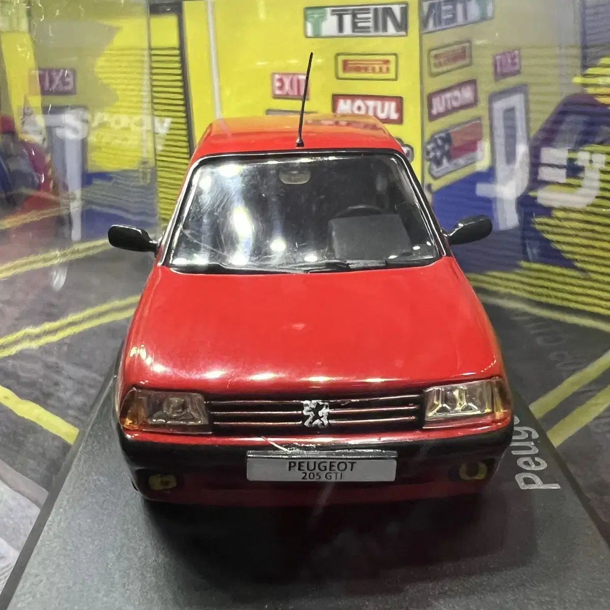 노레브 1:43 푸조 205 GTI 1985 빈티지 다이캐스트