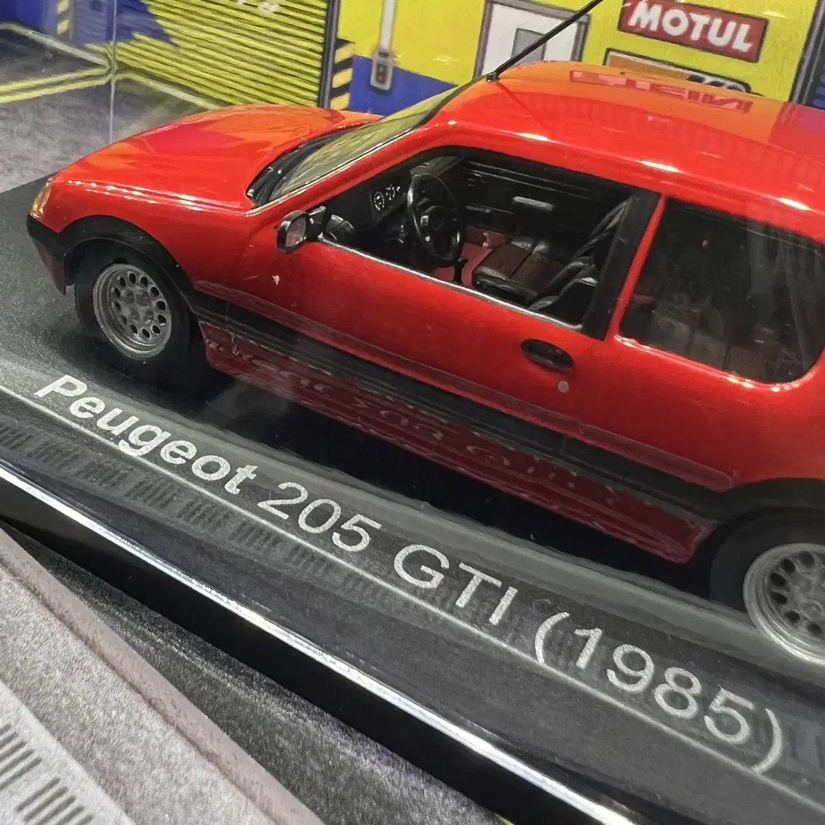 노레브 1:43 푸조 205 GTI 1985 빈티지 다이캐스트