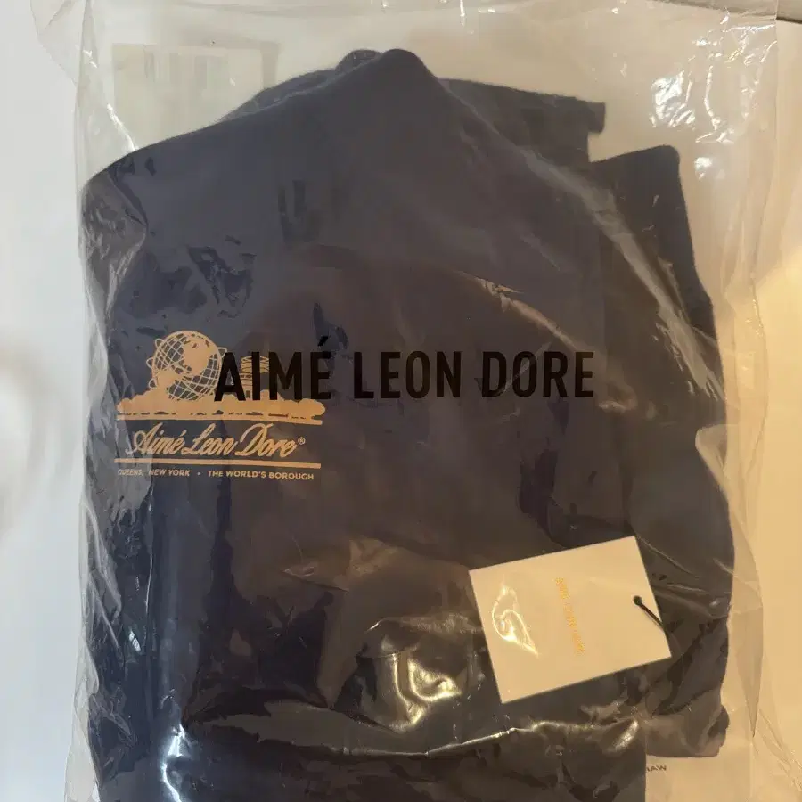 [L] AIME REON DORE 에임레온도르 유니스피어 후드 네이비