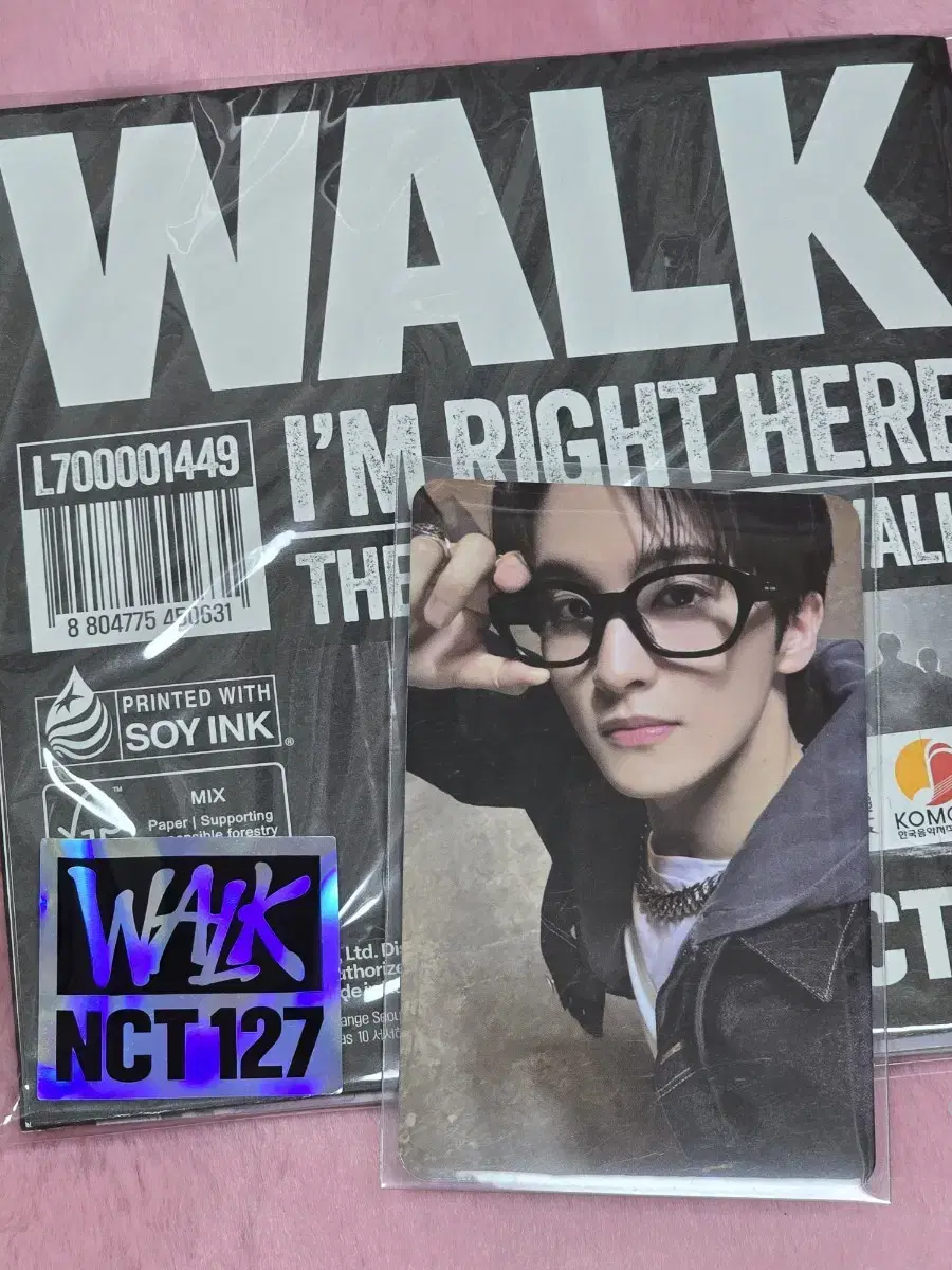 탈덕처분 덤많이) 엔시티127 nct127 walk 개봉앨범(개봉만함