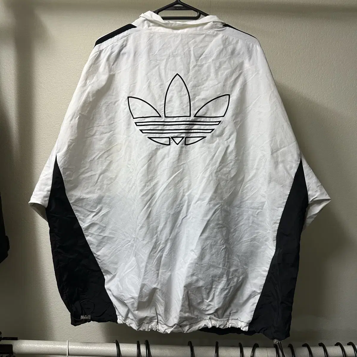 Adidas Firebird Killer Whale Pattern Windbreaker