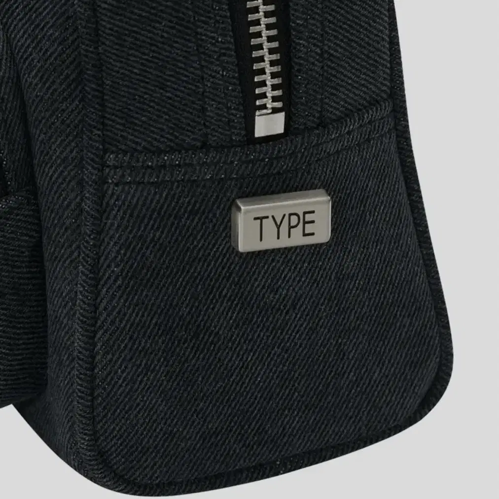 [TYPESERVICE] Two Pocket Denim Bag