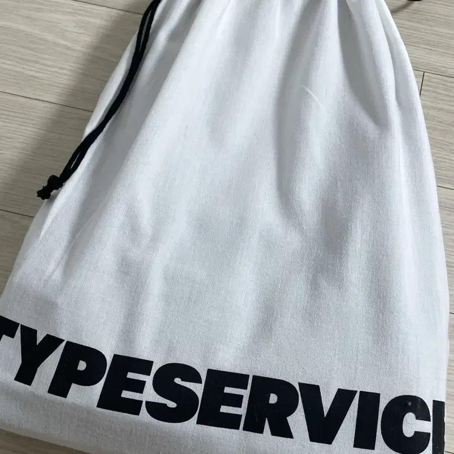 [TYPESERVICE] Two Pocket Denim Bag