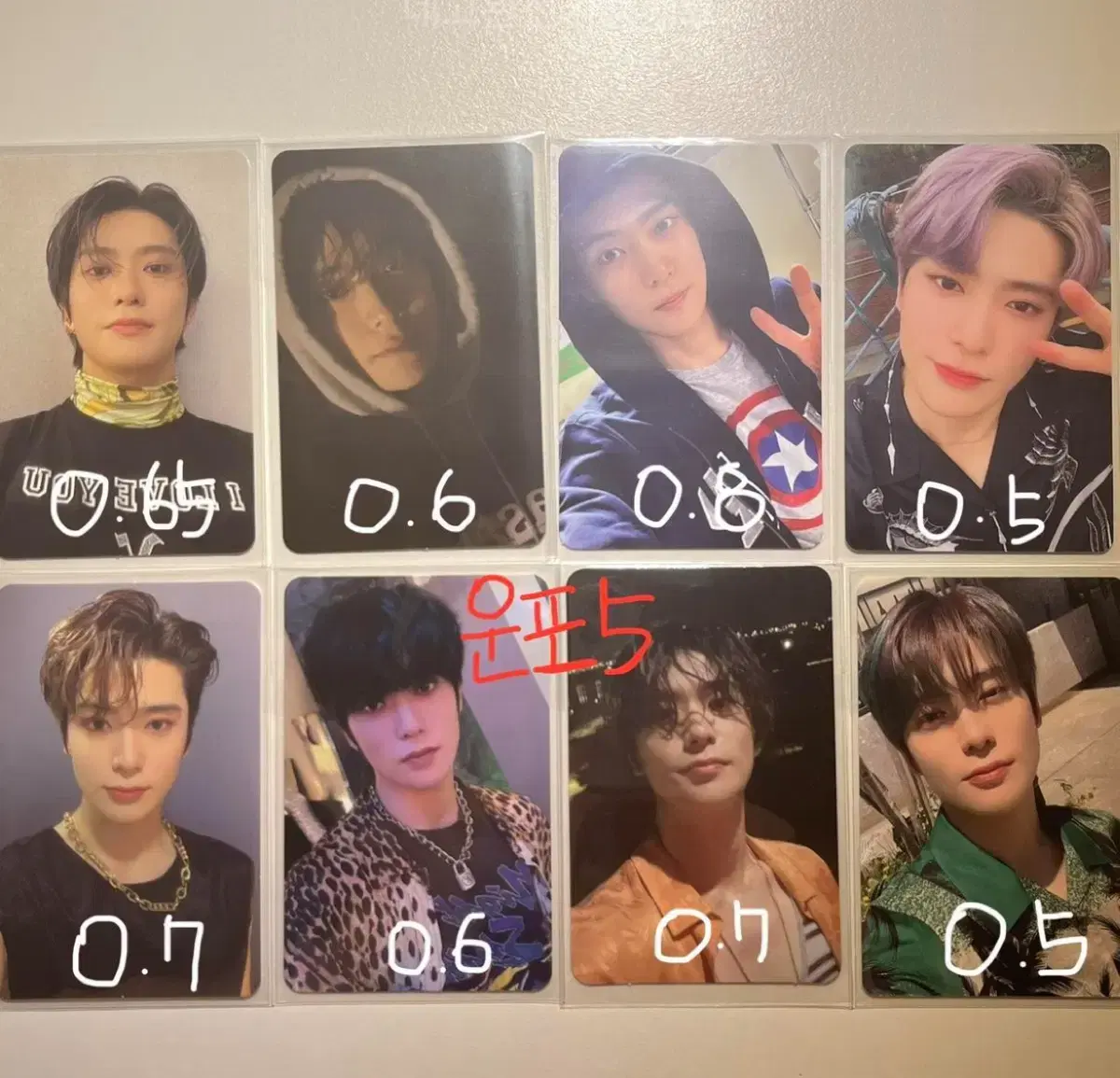 NCT 127 Jaehyun Jung jaehyun Photocard