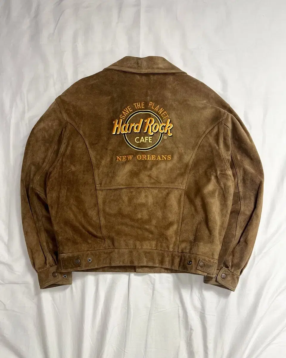 Hard Rock Cafe Suede Bloomers Jacket