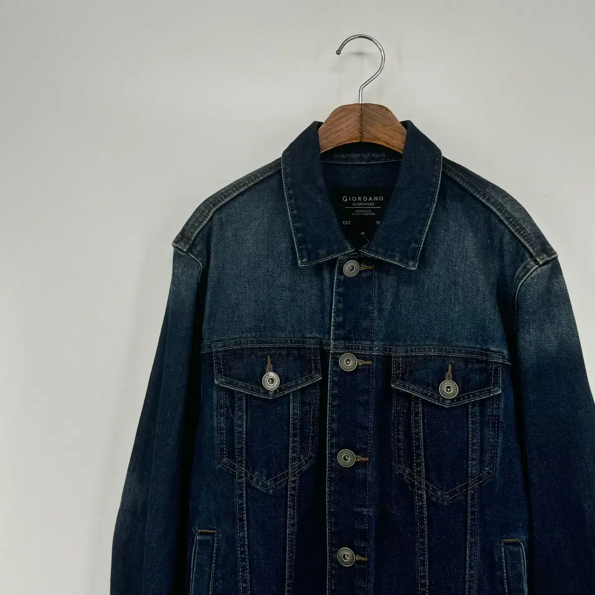 지오다노 데님 자켓 청자켓 (M size / DENIM)