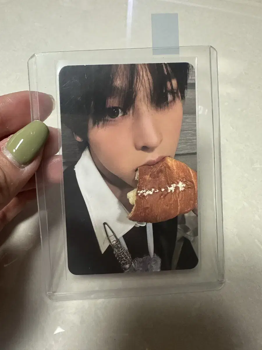 nct wish riku photocard salt bread riku (steady)