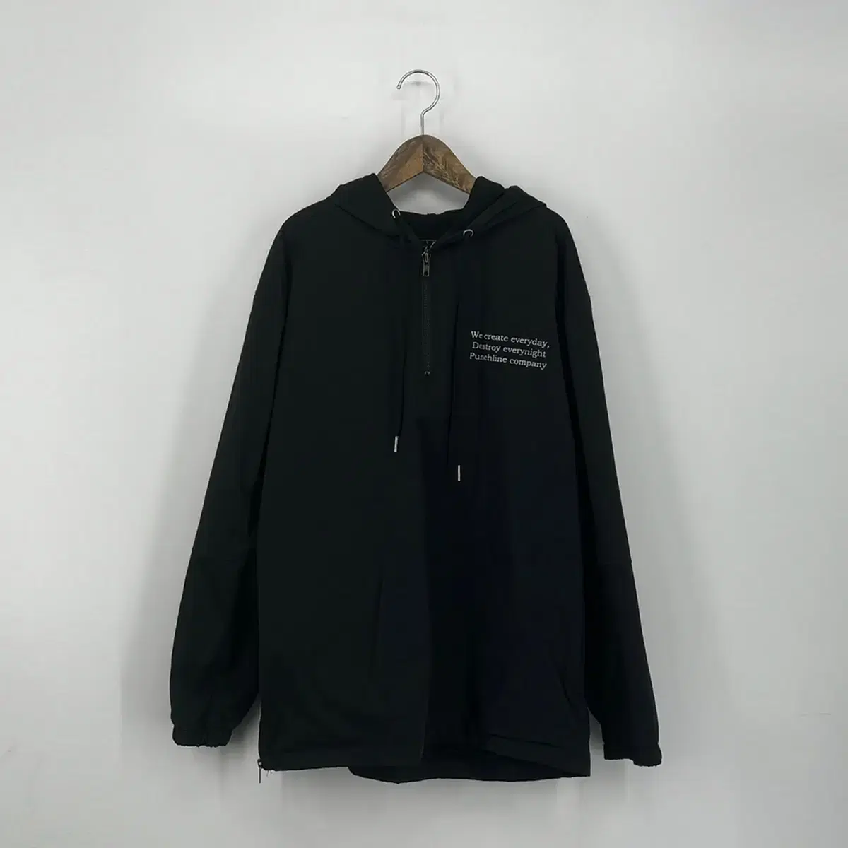 페플 후드집업 (XL size / BLACK)