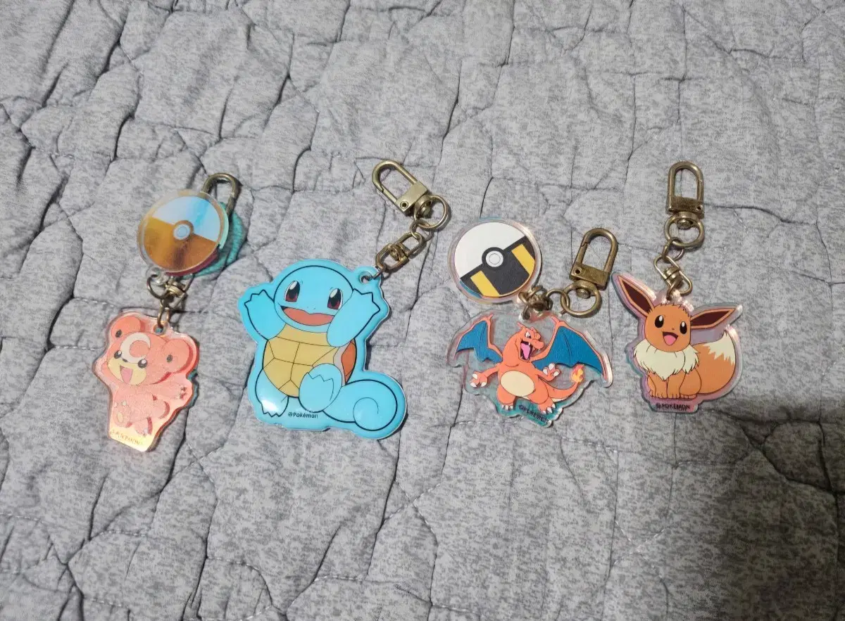 Pokémon keyrings bulk sell do it.