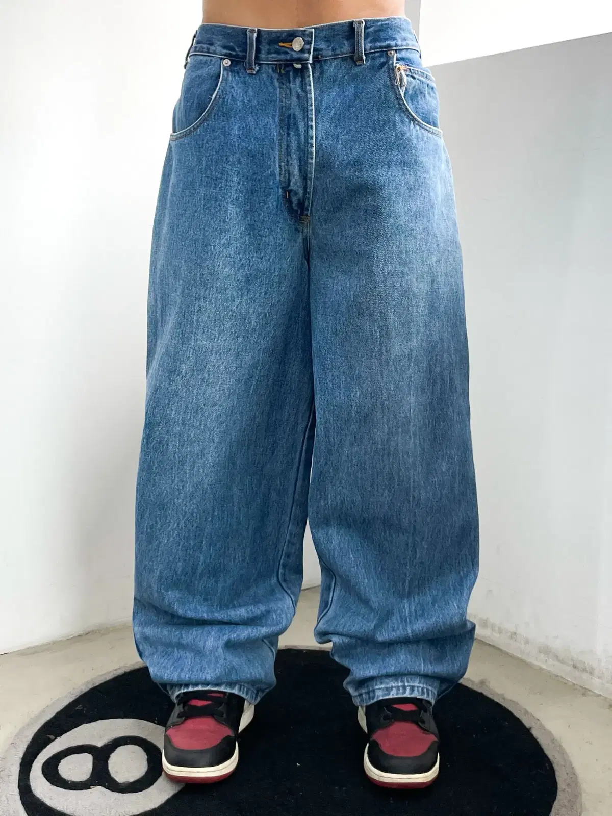 Real Skateboarding Wide-Vented Denim Pants