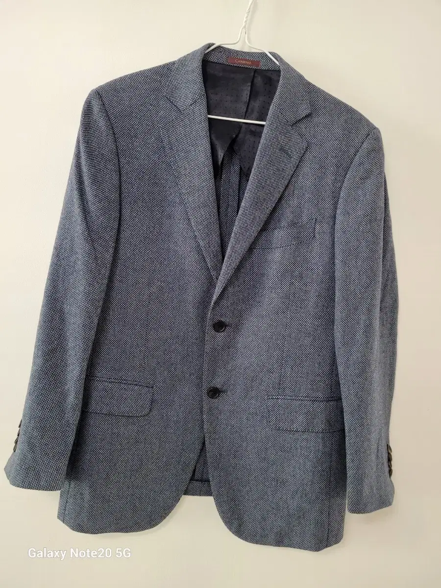 Men's Galaxy Wool and Silk Intermittent Blazer (95)