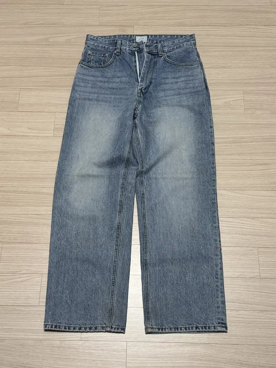 23SS Youth Wide Denim Light Bloo