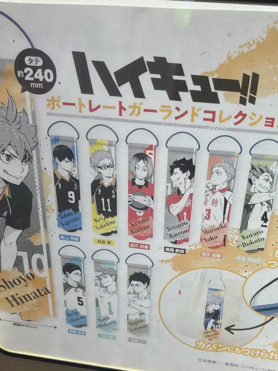 Haikyuu Gacha (Mini Footsticks) Kenmayaku Bokuto Hinata