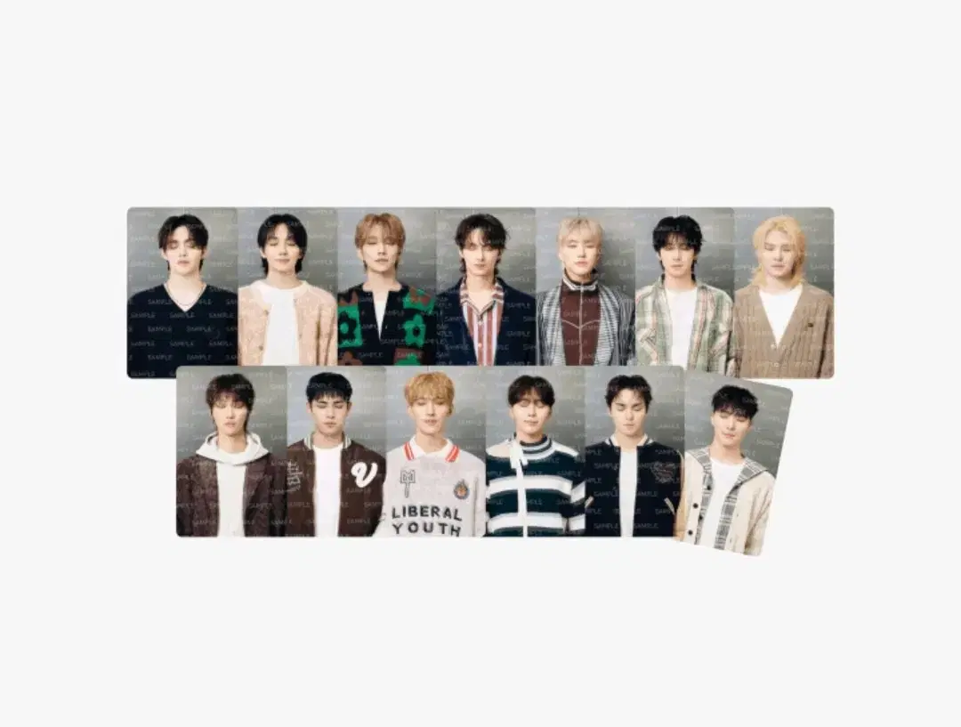 Seventeen 2024 Caratland Lancers photocard sheet