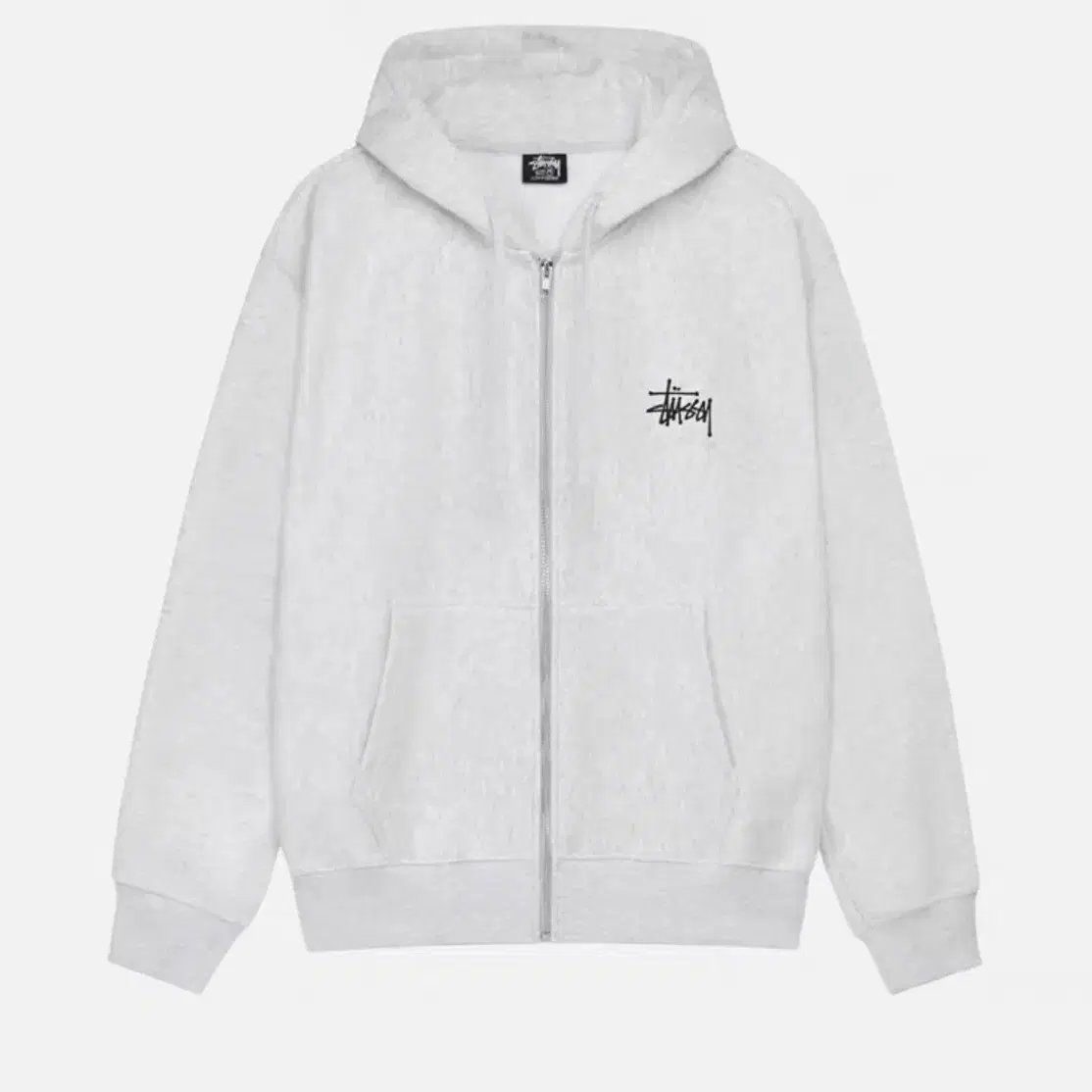 스투시 베이직 후드티 집업 STUSSY Basic