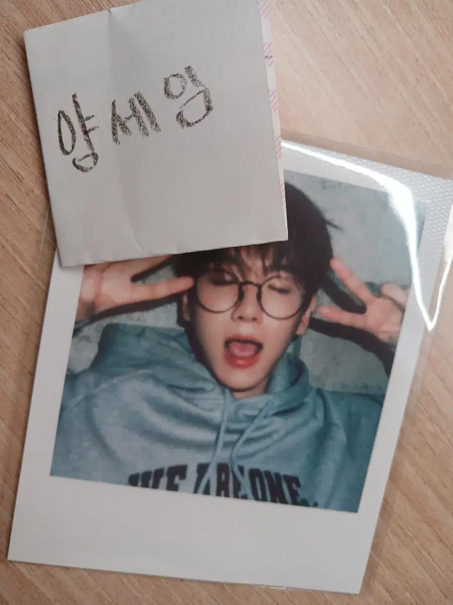 Baekhyun seasons greetings polaroids