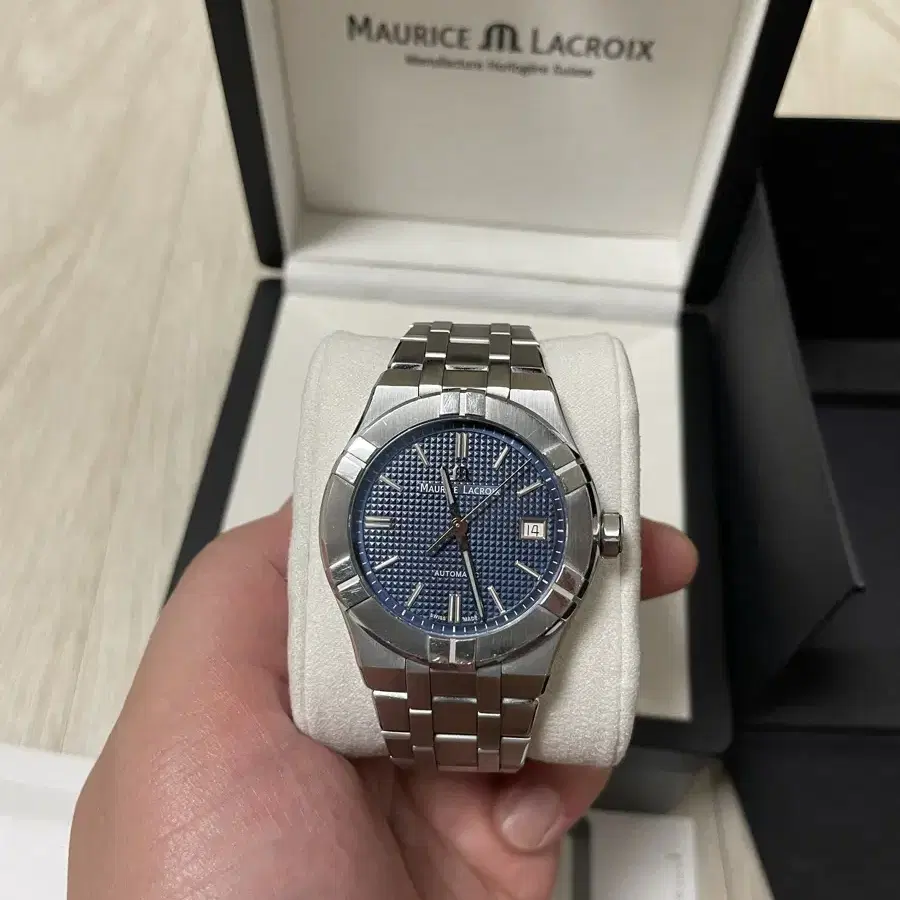 모리스 라크로와 아이콘 39mm 청판