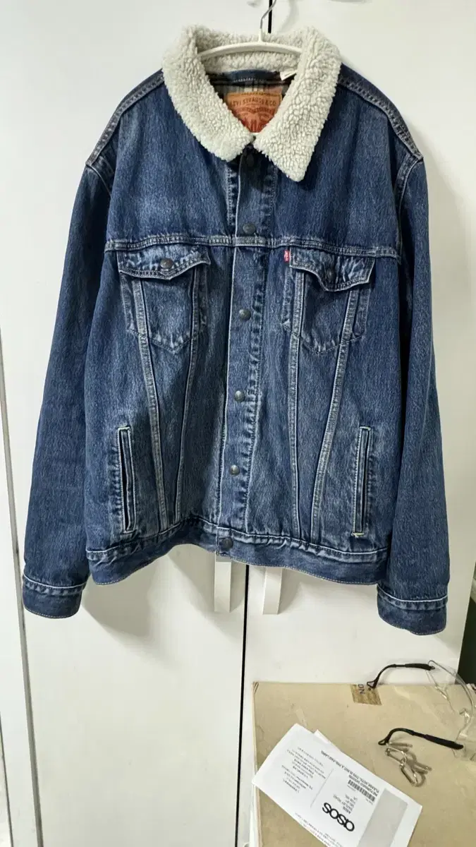 Levi's Sherpa Jeans Jacket L-XL