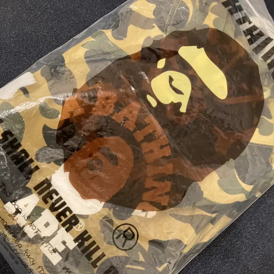 BAPE 베이프 황계 후드 XL